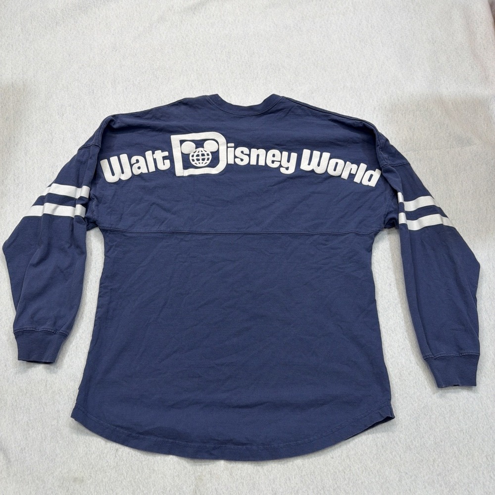 Disney Parks Spirit Jersey Shirt Unisex Medium Blue Walt Disney World Theme Park